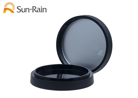 Schönheits-erröten kosmetische Plastikrouge-Schwarzes ABS Fall mit Spiegel SF0806A