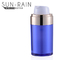 Luftlose runde kosmetische Leercontainer SR-2151A Pumpflasche 30ml 50ml Royalblue