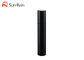 Schwarze luftlose Pumpflasche-dünne Aluminiumkosmetik, die 15ml 30ml 50ml verpackt