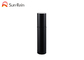 Schwarze luftlose Pumpflasche-dünne Aluminiumkosmetik, die 15ml 30ml 50ml verpackt