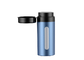 Blaue Sahneflaschen der pumpe pp. der großen Pumpflasche 100ml der Kapazität Plastik-luftlosen