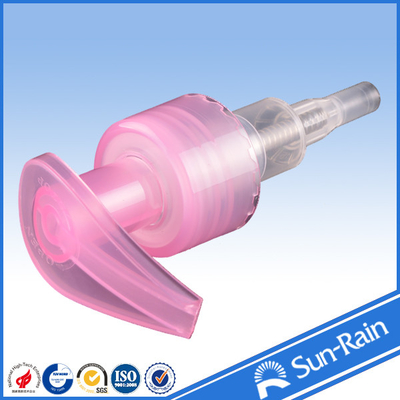 Rosa und transparente Lotions-Zufuhr-Pumpenspitze, Plastikseifenpumpe