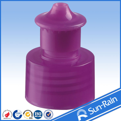 24-410 purpurrote Gegentaktplastik28-410 flaschenkapsel für Sportflaschen