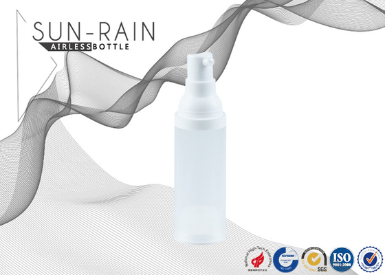 Kosmetische Verpackenflasche der luftlosen Plastikpumpe alles Klimamaterial pp. SR-2109