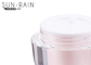 Plastikkosmetik des rosa Minicremetiegelfreien raumes rüttelt Flasche für Augenpflege 15ml 30ml SR-2398A