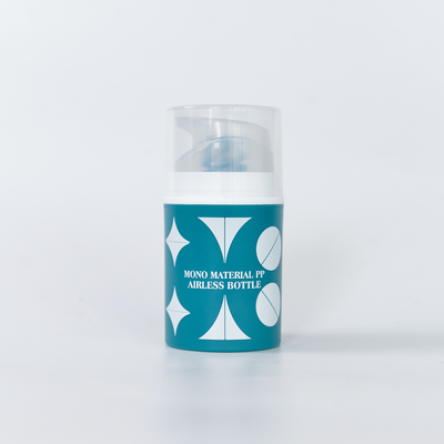 Umweltfreundliche Mehrfachflasche aus Kunststoff ohne Luft die nachhaltige Lösung für Hautpflege und Kosmetik