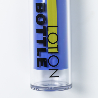 Mode 15 ml 30 ml 50 ml Kosmetische Rotationsflasche für Hautpflegeverpackungen mit Bildschirmdruck