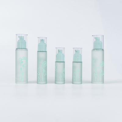 30 ml 50 ml Schraubflasche mit einer einzigen Wand AS Luftlose Pumpe für die Körperpflege Verpackung