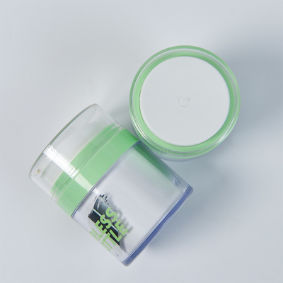 Leere PET-Flasche Luftlose Pumpflasche für personalisierte PP-Material Nachfüllbare Körpercreme Behälter