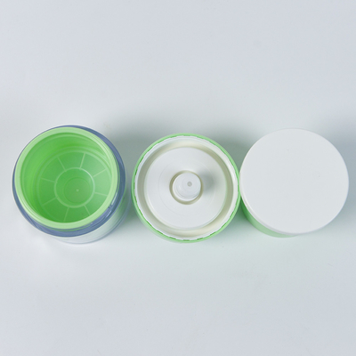 Leere PET-Flasche Luftlose Pumpflasche für personalisierte PP-Material Nachfüllbare Körpercreme Behälter