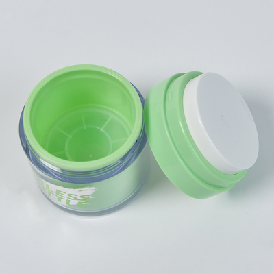 Leere PET-Flasche Luftlose Pumpflasche für personalisierte PP-Material Nachfüllbare Körpercreme Behälter