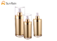Dekorative flache Lotions-Flaschen-Acrylgoldkörper mit Kapazität 50ml 60ml 120ml