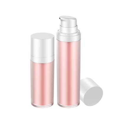 30 ml 50 ml Pumpe PET Verpackung Kosmetik Ersetzbarer Wiederauffüllbarer PET Doppelwand Gesichtscreme Flasche