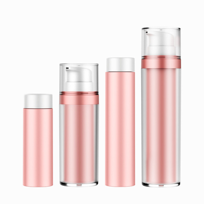 30 ml 50 ml Pumpe PET Verpackung Kosmetik Ersetzbarer Wiederauffüllbarer PET Doppelwand Gesichtscreme Flasche