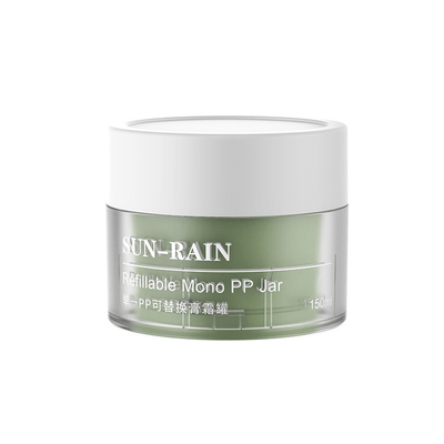 Plastik-PP-Kosmetikcreme-Gläser Gläser Behälter 50 ml 100 ml 150 ml 200 ml
