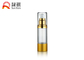Kundenspezifische luftlose Pumpflasche-kosmetischer transparenter goldener Kragen ALS Körper SR-2108C