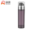Kosmetische Flasche purpurroter luftloser Pumpe PETG, die mit Mitgliedstaat-Deckel verpackt