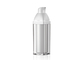 doppelwandige luftlose PlastikPumpflasche-luftlose acrylsauerflasche 30ml 50ml